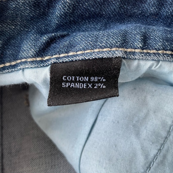 Decibel Slim & Repair Skinny Blue Denim Jeans 36x32 Med Wash Stretch Mid Rise - Picture 9 of 10